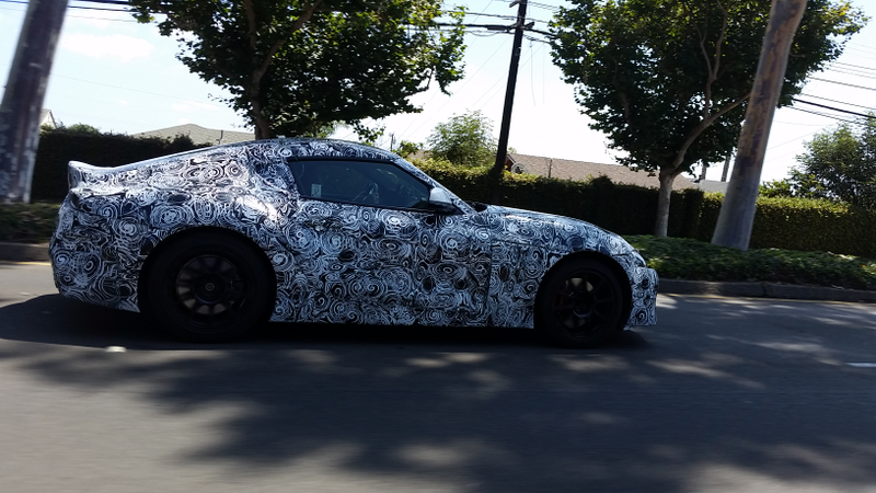 Illustration for article titled The New Toyota Supra Is Still Out There Running Around
